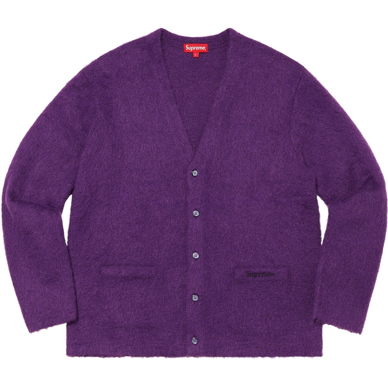 Brushed Mohair Cardigan view 8